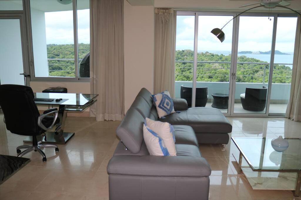 18G Luxury Oceanview With Roof Top Pool Apartment Arraijan Luaran gambar